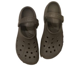 Classic Brown Crocs Strap men's 11 Women's 9